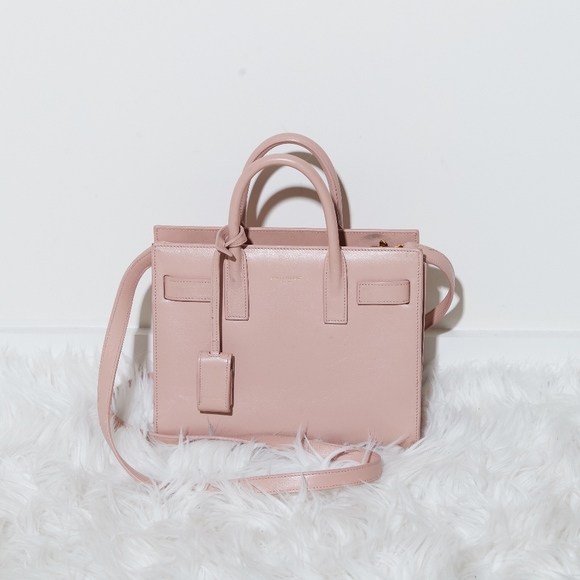 AUTHENTIC SAINT LAURENT Calfskin Nano Sac De Jour - Picture 1 of 3